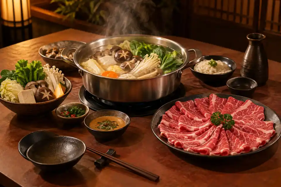 火鍋餐點示範